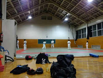 今週昇段試験あります