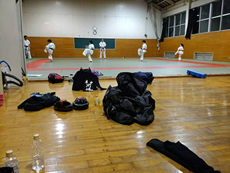 今週昇段試験あります